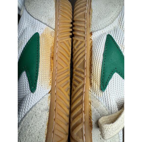 VTG BATA Sneakers Mesh/Suede Leather Sport Shoes Made in Korea 1980s